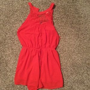Coral romper